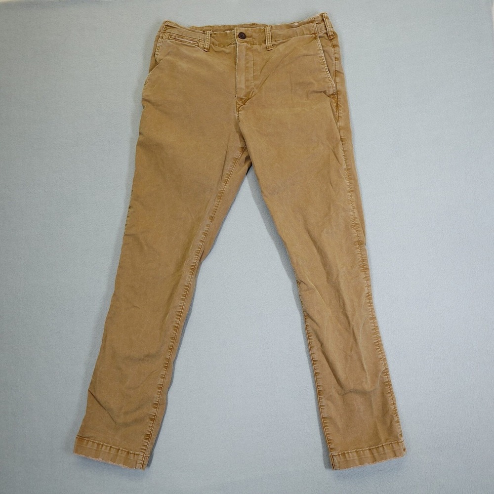 American Eagle Pants Mens 32x32 Brown Slim Broken-in Chino Casual Workwear